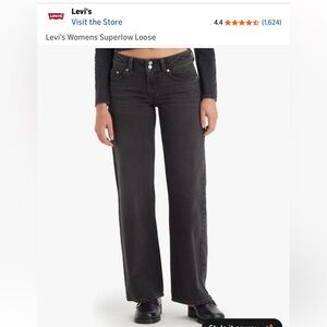 Women's Low Rise Baggy Jeans